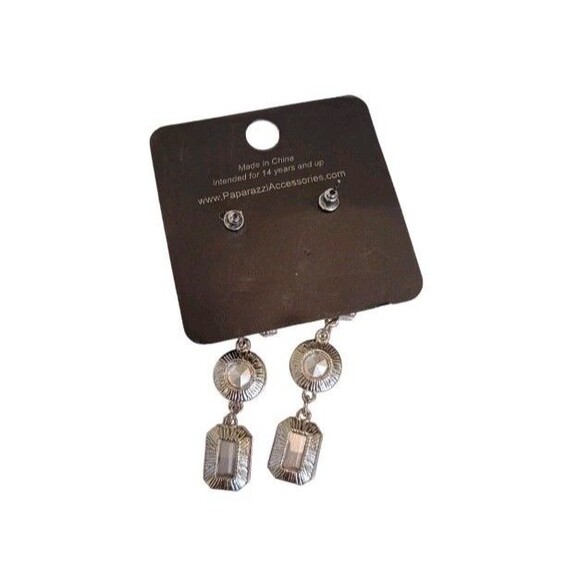 Stunning New Year's Party Bright Colors Statement Dangle Earrings Paparazzi New - Picture 6 of 9